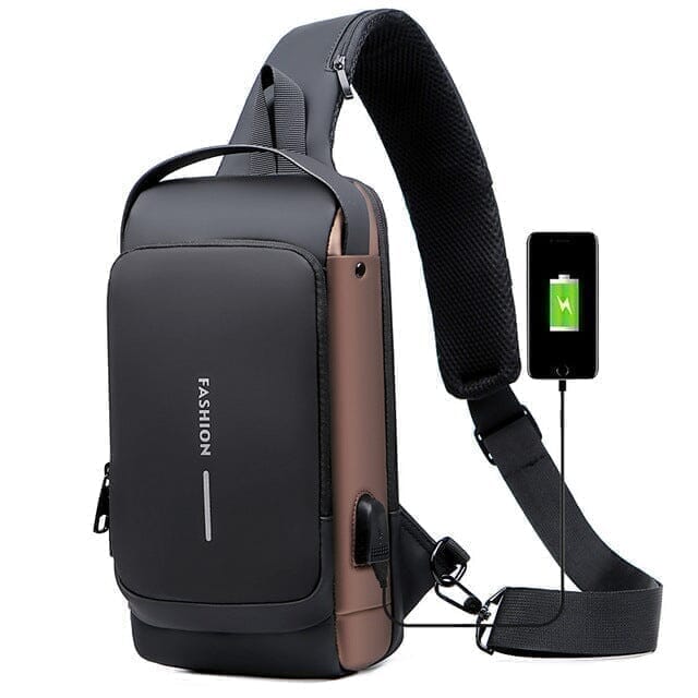 Mochila Anti-Furto com Senha e USB SafeBag